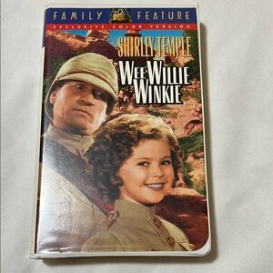 Wee Willie Winkie VHS Family Feature